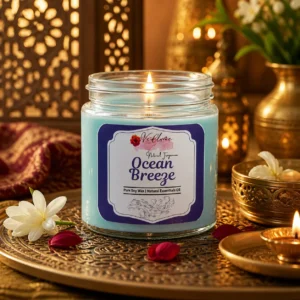 Vedlume Ocean Breeze – Luxury Soy Wax Scented Candle